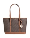 Michael Michael Kors Woman Handbag Brown Size - Textile Fibers
