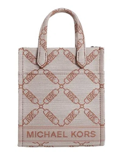 Michael Michael Kors Woman Handbag Brown Size - Textile Fibers
