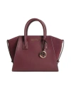 Michael Michael Kors Woman Handbag Burgundy Size - Cow Leather In Red