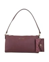 Michael Michael Kors Woman Handbag Burgundy Size - Leather In Red