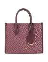 Michael Michael Kors Woman Handbag Burgundy Size - Polyester, Cotton In Red