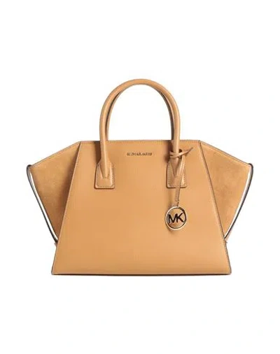 MICHAEL MICHAEL KORS MICHAEL MICHAEL KORS WOMAN HANDBAG CAMEL SIZE - COW LEATHER