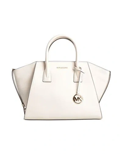 Michael Michael Kors Woman Handbag Cream Size - Cow Leather In White