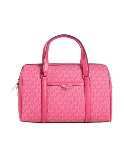 Michael Michael Kors Woman Handbag Fuchsia Size - Textile Fibers In Pink