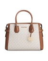 Michael Michael Kors Woman Handbag Ivory Size - Pvc - Polyvinyl Chloride, Polyurethane, Polyester, C In White