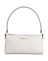 Michael Michael Kors Woman Handbag Ivory Size - Textile Fibers In White