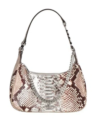 Michael Michael Kors Woman Handbag Light Brown Size - Leather In Sand