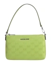 Michael Michael Kors Woman Handbag Light Green Size - Textile Fibers