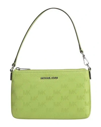 Michael Michael Kors Woman Handbag Light Green Size - Textile Fibers