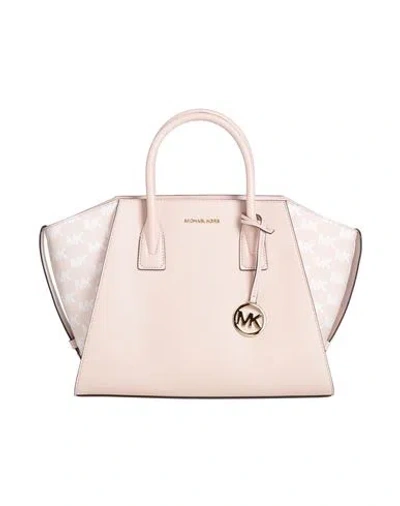 Michael Michael Kors Woman Handbag Light Pink Size - Leather, Textile Fibers
