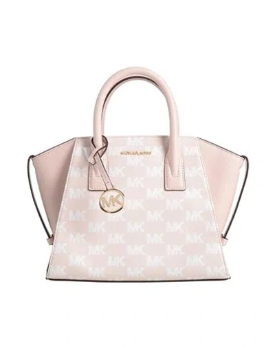 Michael Michael Kors Woman Handbag Light Pink Size - Leather, Textile Fibers