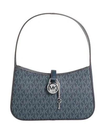 Michael Michael Kors Woman Handbag Midnight Blue Size - Pvc - Polyvinyl Chloride, Polyester, Polyure