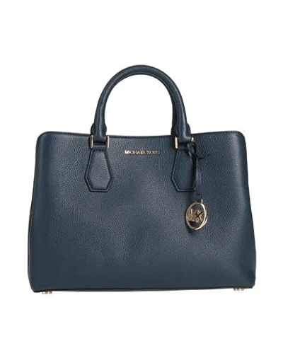 Michael Michael Kors Woman Handbag Navy Size - Cow Leather