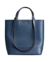 Michael Michael Kors Woman Handbag Navy Size - Leather In Blue