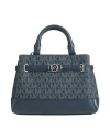 Michael Michael Kors Woman Handbag Navy Size - Textile Fibers In Blue
