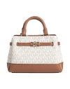 Michael Michael Kors Woman Handbag Off White Size - Textile Fibers In White