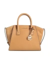 Michael Michael Kors Woman Handbag Tan Size - Cow Leather In Brown