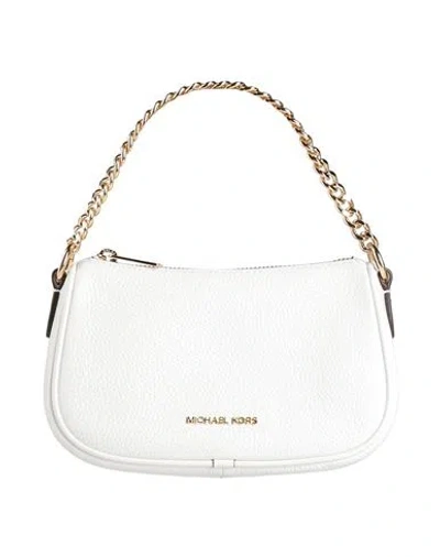 Michael Michael Kors Woman Handbag White Size - Cow Leather
