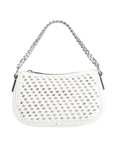 Michael Michael Kors Woman Handbag White Size - Polyurethane, Cotton, Polyester