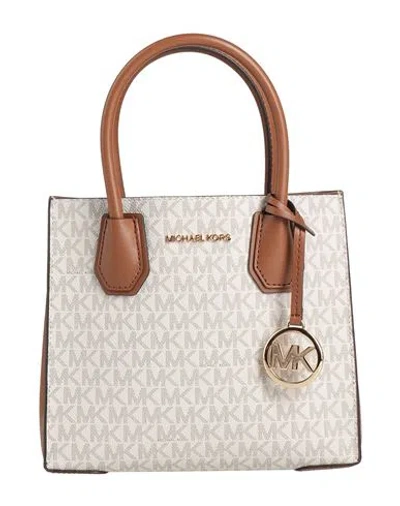 Michael Michael Kors Woman Handbag White Size - Textile Fibers