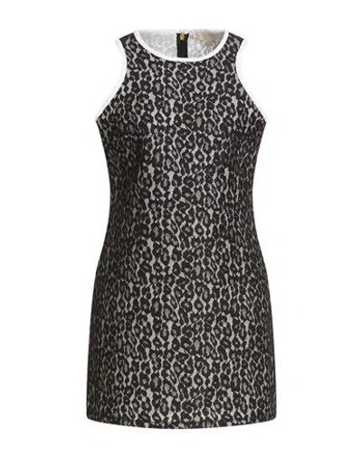 Michael Michael Kors Woman Mini Dress Black Size L Polyester