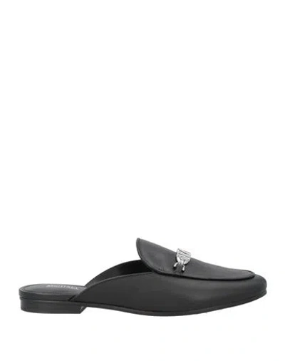 Michael Michael Kors Woman Mules & Clogs Black Size 6.5 Leather