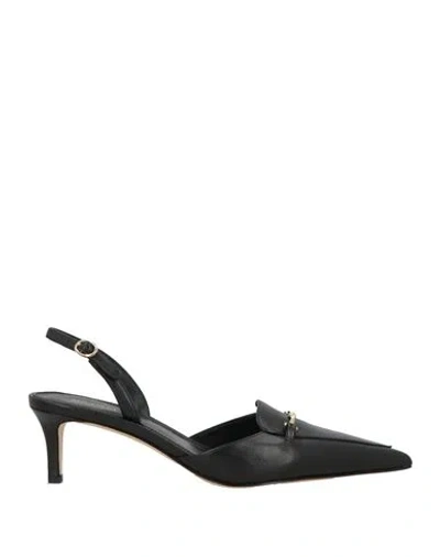 Michael Michael Kors Woman Pumps Black Size 8 Leather