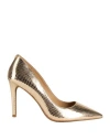 Michael Michael Kors Alina Metallic Pointed In Gold