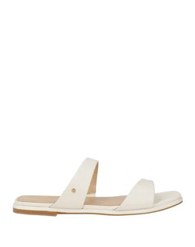 Michael Michael Kors Jaida Leather Glitter Round-toe Sandals In Multi