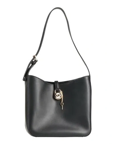 Michael Michael Kors Woman Shoulder Bag Black Size - Leather