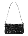 Michael Michael Kors Woman Shoulder Bag Black Size - Polyurethane, Polyester In Black