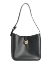 Michael Michael Kors Woman Shoulder Bag Black Size - Pvc - Polyvinyl Chloride, Polyester, Polyuretha