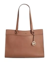 Michael Michael Kors Woman Shoulder Bag Brown Size - Cow Leather