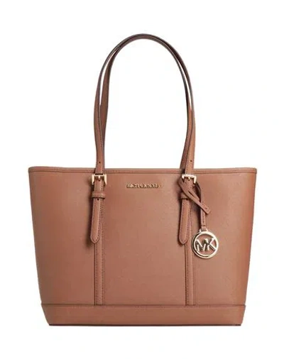 Michael Michael Kors Woman Shoulder Bag Brown Size - Soft Leather