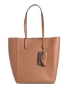 Michael Michael Kors Woman Shoulder Bag Brown Size - Textile Fibers