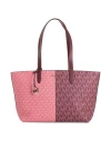 Michael Michael Kors Woman Shoulder Bag Burgundy Size - Pvc - Polyvinyl Chloride, Polyester, Polyure In Red