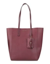 Michael Michael Kors Woman Shoulder Bag Burgundy Size - Textile Fibers In Red