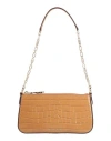 Michael Michael Kors Woman Shoulder Bag Camel Size - Leather In Beige