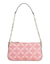 Michael Michael Kors Woman Shoulder Bag Pink Size - Cotton, Polyester In Pink
