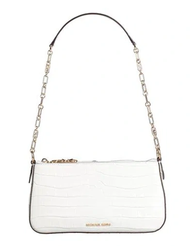 Michael Michael Kors Mittelgrosse Empire Schultertasche In Weiss