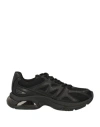 Michael Michael Kors Woman Sneakers Black Size 11 Leather, Textile Fibers In Black
