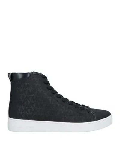 Michael Michael Kors Woman Sneakers Black Size 8 Polyester