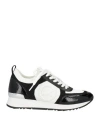 Michael Michael Kors Woman Sneakers Black Size 8 Textile Fibers