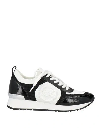 Michael Michael Kors Woman Sneakers Black Size 8 Textile Fibers