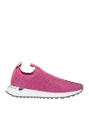 MICHAEL MICHAEL KORS MICHAEL MICHAEL KORS WOMAN SNEAKERS FUCHSIA SIZE 5.5 POLYESTER, ELASTANE, POLYAMIDE, POLYURETHANE