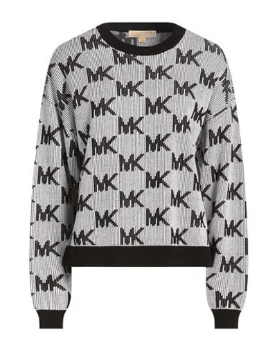 Michael Michael Kors Woman Sweater Black Size Xl Cotton, Viscose, Nylon