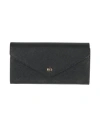 Michael Michael Kors Woman Wallet Black Size - Pvc - Polyvinyl Chloride, Polyester, Polyurethane In Black