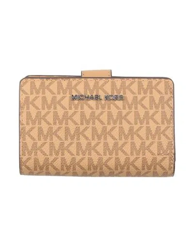 Michael Michael Kors Woman Wallet Blush Size - Textile Fibers In Pink