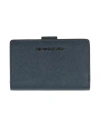 Michael Michael Kors Woman Wallet Midnight Blue Size - Leather In Blue