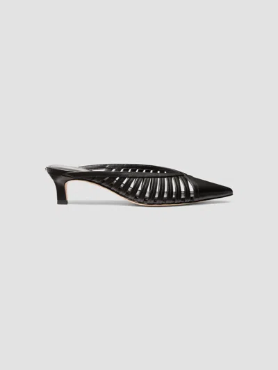Michael Michael Kors Pointed-toe High-heeled Sandals In Black